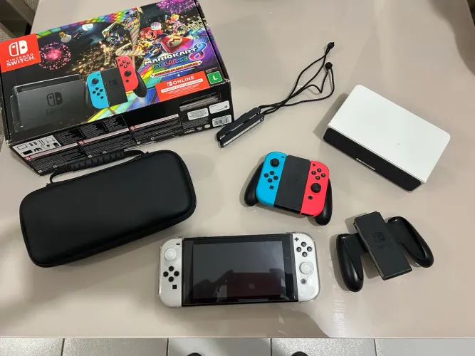 Nintendo SWITCH Desb. + Acessórios