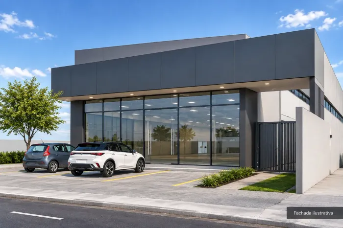 Galpão Comercial Novo com 325,12 m² na Avenida T-3