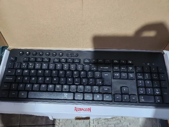 Teclado Sem Fio Office Redragon Bk-7094 Preto