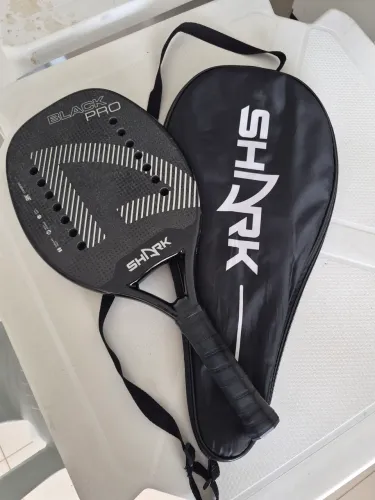Raquete Beach Tennis Shark Black 22mm 2024