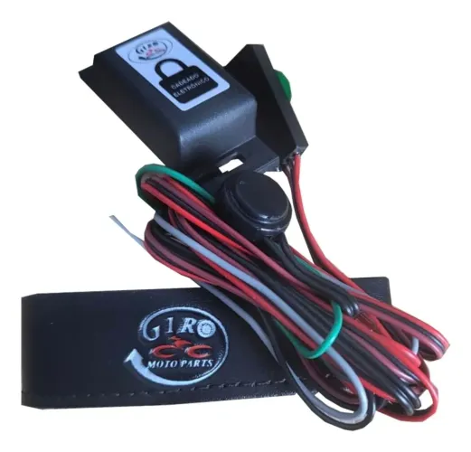 Cadeado eletrônico para moto.