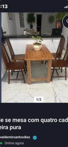 Mesa de madeira