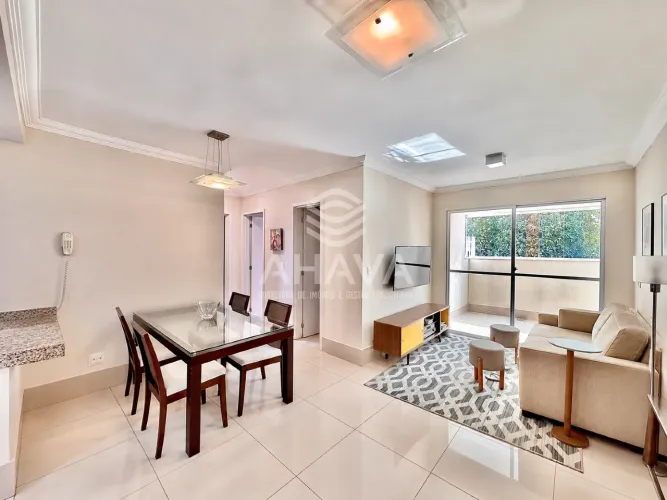 Apartamento com 3 Quartos sendo 1 Suíte à Venda, 2 Vagas, 80m², Bairro Indaiá, próximo a R