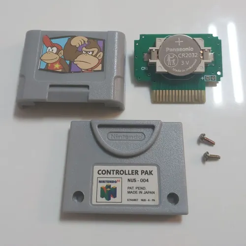 Controller Pak N64 (Memory Card Paralelo) Nintendo 64 