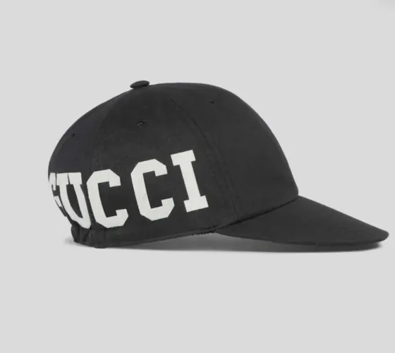 Boné Gucci Cotton Canvas Baseball Hat