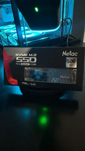 SSD M.2 NVMe 500GB Netac PCle Gen3x4 - 3500 MB/s