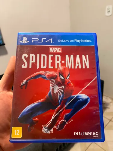MARVEL SPIDER-MAN PS4 Mídia Física Original  Jogo em EXCELENTE ESTADO. Disco sem riscos 