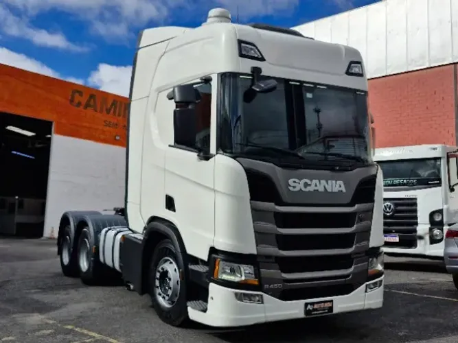 Scania R450 teto alto 6x2 com retarder impecavel
