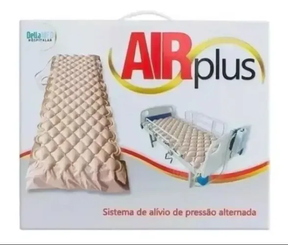 Colchão pneumático casca de ovo anti escaras, em excelente estado.