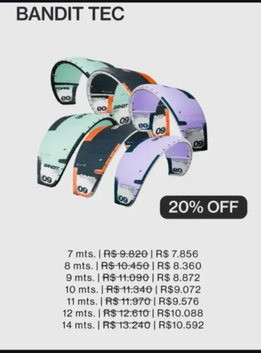 KITESURF F-ONE NOVO COM DESCONTOS ESPECIAIS
