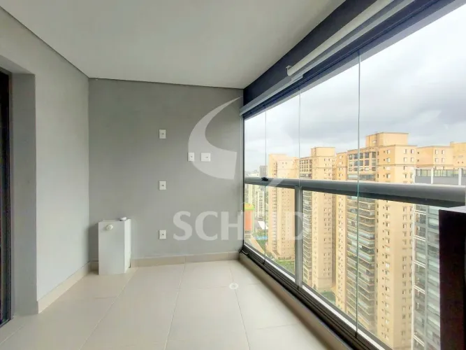 Studio de 32m² com vaga de garagem para alugar no Brooklin - SP