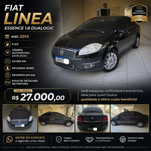 Fiat Linea Essence 1.8 Flex 16V 4P 2014