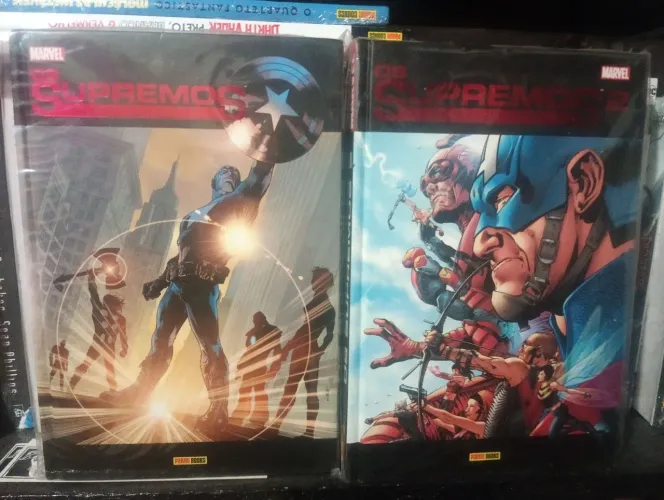 HQ Os Supremos Edição Definitiva vol 1 e 2