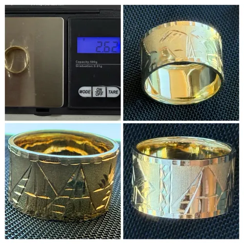 Anel em Ouro 18K Certificado