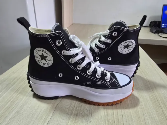 Converse Run Star Hike Cano Alto Preto n° 36 - BR