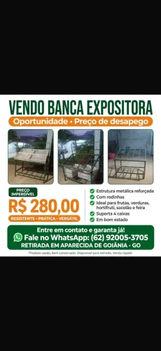 ? OPORTUNIDADE Banca De Frutas Verduras - R$ 280 - Retirada Aparecida