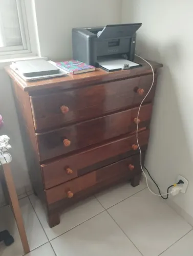 Cômoda madeira maciça