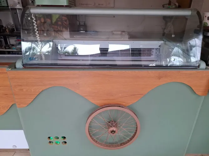 Vitrine para gelato, Italiana ISA Isabella 140 LX P2