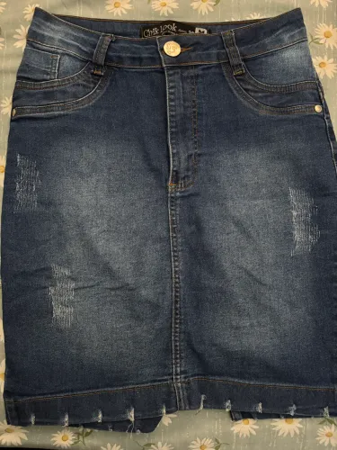 Saia jeans