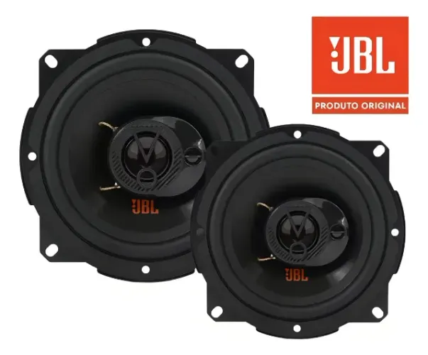 Par de Alto Falantes Universal 5'' Polegadas JBL 110w Potente Triaxial