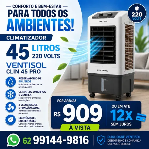 PROMOÇÃO CLIMATIZADOR