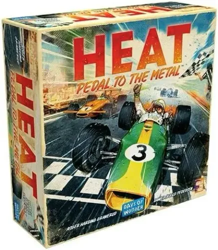 Heat: Pedal to the Metal (Lacrado) Boardgame - Jogo de tabuleiro