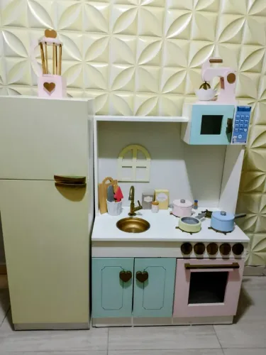 Cozinha de Brinquedo completa!!!