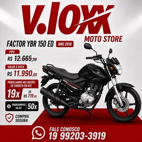 YAMAHA FACTOR YBR 150 ED 2017/2018