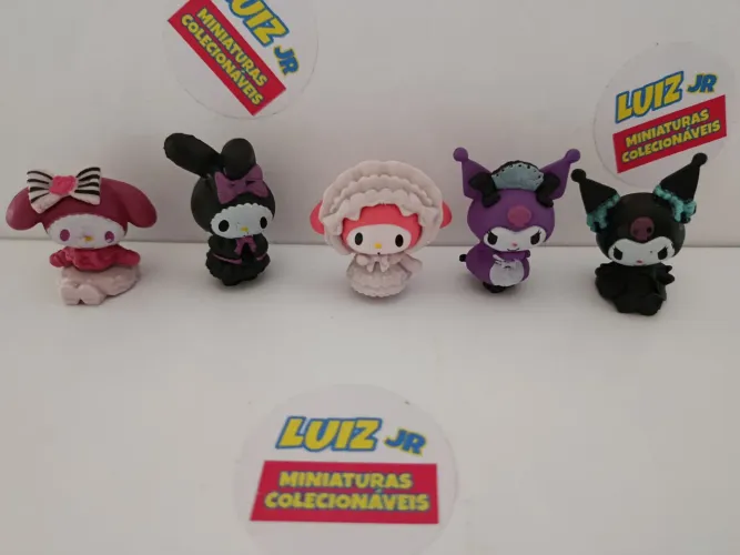 Colecionáveis - hello Kitty - 5 Unidades 