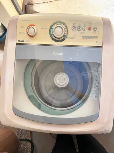 Máquina de Lavar Consul Facilite 11kg Cesto Inox - Funcionando Perfeitamente - 110V