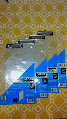 Pranchetas office com régua 