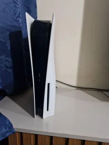 Ps5 fat com leitor de disco e duas manetes