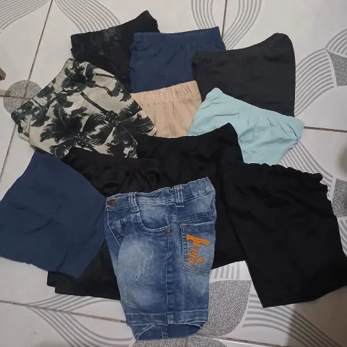 Lote de roupa menino
