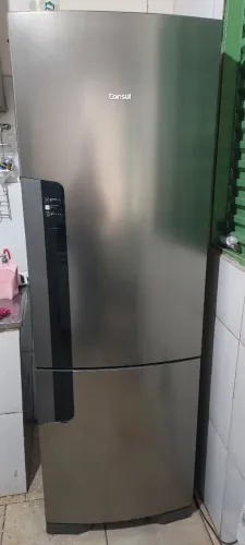 Geladeira Consul Frost Free Evox Inverse inox - 397L