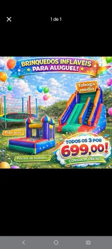 Brinquedos infláveis