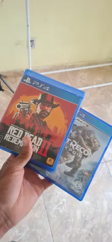 Red Dead Redemption 2 Ps4 e Tom Clancy's Ghost Recon Breakpoint Ps