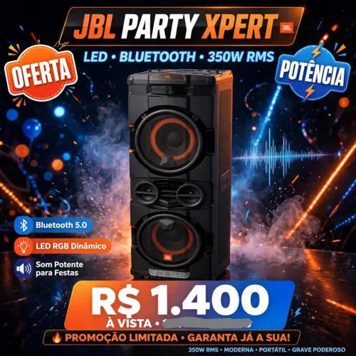 Caixa de som jbl xpert