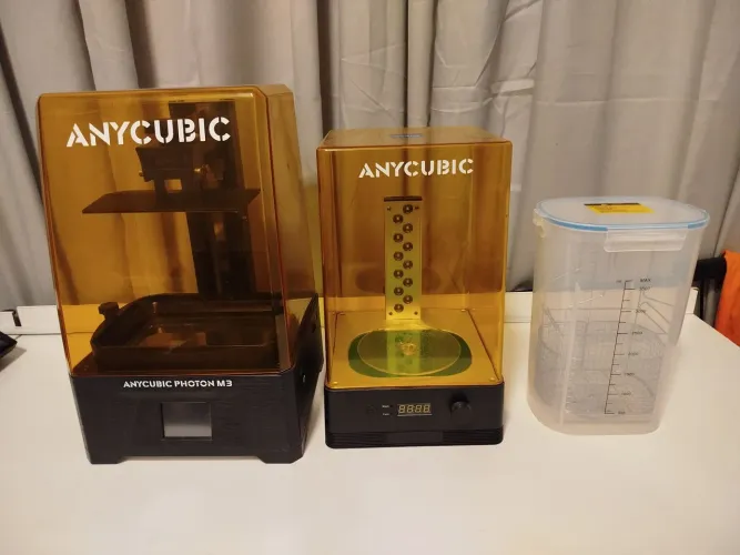 Impressora 3D anycubic photon M3 resina com secadora