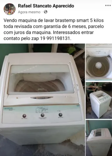 Máquina de lavar 