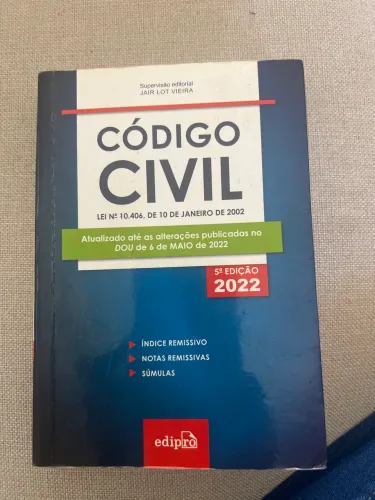 Livro: Código Civil - Jair Lote Vieira - 5a Edição