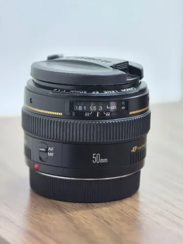 Lente canon 50mm 1.4 usm
