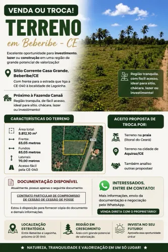 Vendo terreno