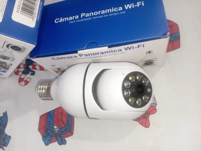 Câmera panorâmica wi_fi