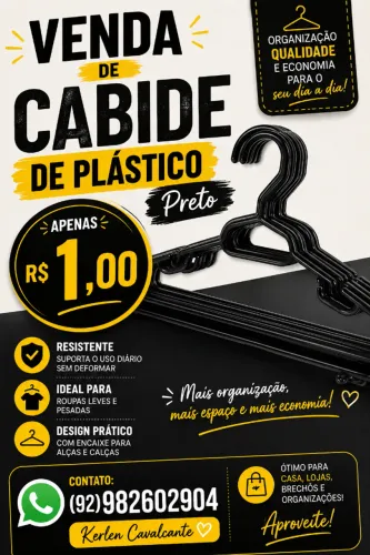 Cabide para roupas