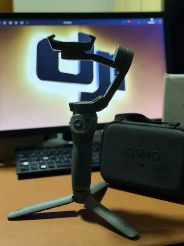 ESTABILIZADOR DJI OSMO MOBILE 3 ? KIT COMPLETO NA CAIXA
