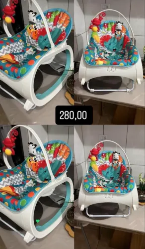 Cadeirinha de descanso bebê unissex ainda na caixa
