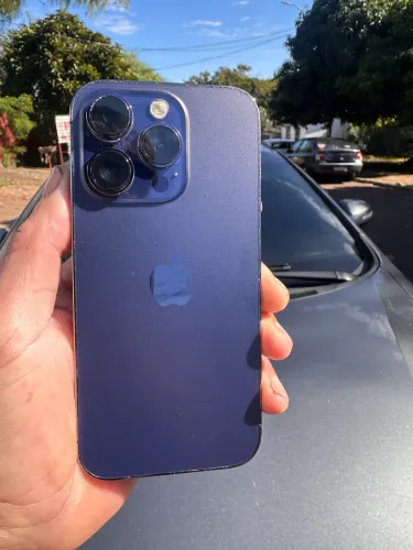Vendo iPhone 14 Pro 128gb roxo funcionando perfeitamente 