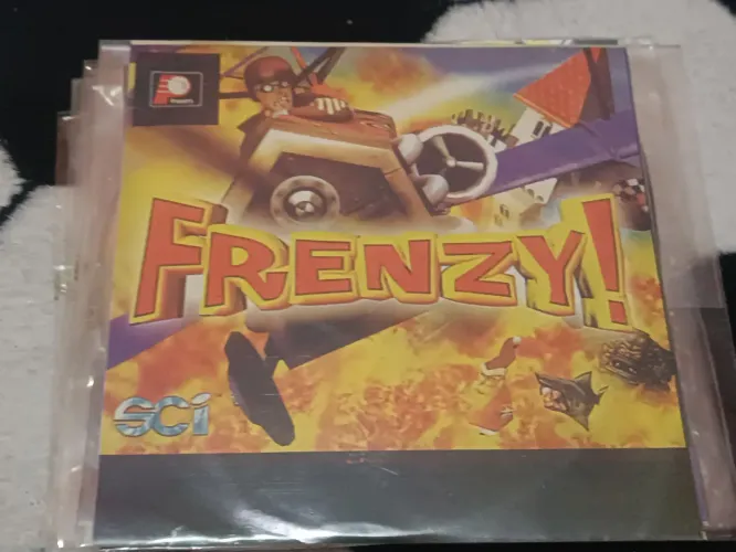 Frenzy para PlayStation 1 somente o disco jogo (Prensado)