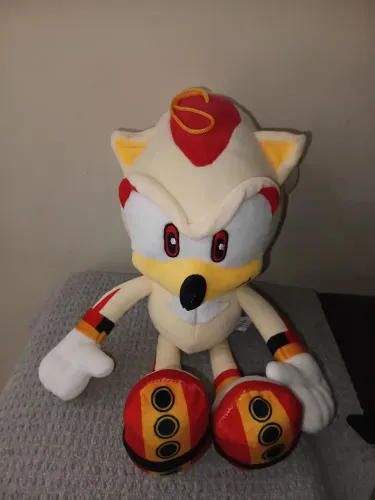 Pelúcia SUPER SHADOW - DO SONIC DA SEGA