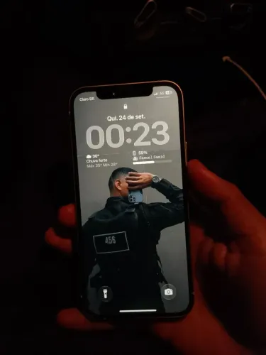 iPhone 12 Branco 256 GB - Bateria 100% (Leia a descrição)